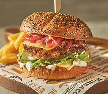 Бургер с ягненком