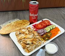 Комбо: Шаверма на тарелке и Добрый кола