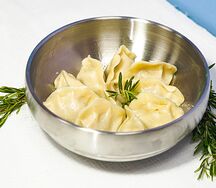 Отварные гедза с говядиной