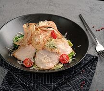 Цезарь с курицей