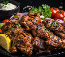 Шашлык из куриной грудки