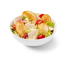 Салат Цезарь с курицей
