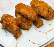 Куриные крылышки в панировке