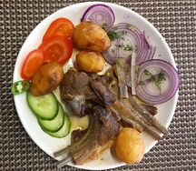 Казан кебаб из баранины