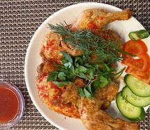 Курица табака