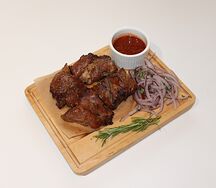 Шашлык из cвинoй шеи