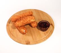 Жареный Сулугуни в кляре
