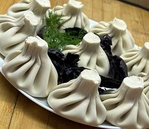 Хинкали с бараниной