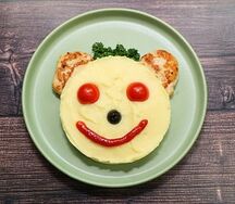 Куриные котлеты с пюре