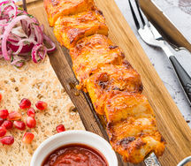 Шашлык из куриной грудки