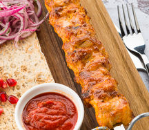 Шашлык из куриного бедра