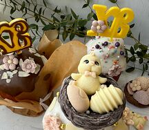 ПП-кулич творожно-ванильный