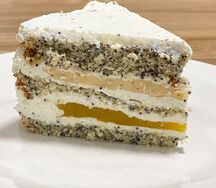 ПП-торт Манго-лимон-мак