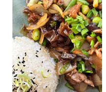 Говядина и грибы