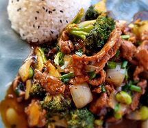 Говядина и брокколи