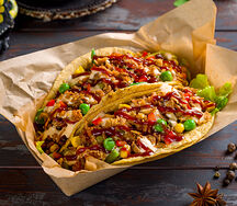 Такос с говядиной 