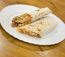 Шаурма с кебабом из баранины
