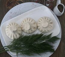 Хинкали с бараниной