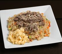 Рис с говядиной