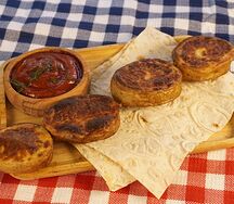 Картофель на мангале