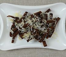 Гренки с сыром