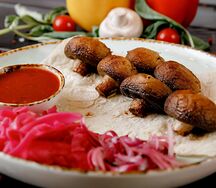 Шашлык из шампиньонов