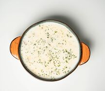Уха по-фински с лососем и треской