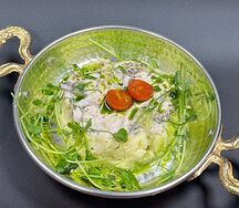 Бефстроганов из говяжьей вырезки с картофельным пюре