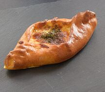 Лодочка Ветчина и сыр