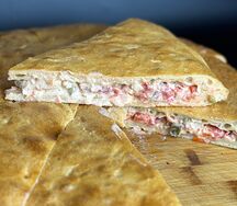 Пирог Мамука с курицей и овощами