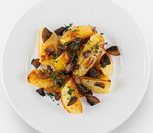 Картофель с грибами