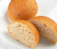 Булочка овсяная с отрубями