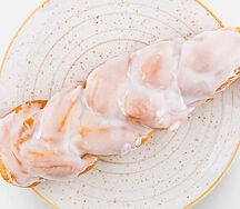 Коса с изюмом и помадкой