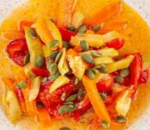 Овощи в кисло-сладком соусе