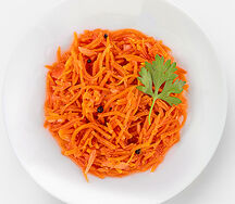 Морковь по-корейски с арахисом