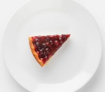 Пирог с брусникой