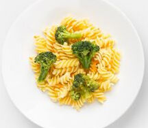 Макароны Фарфалле с овощами