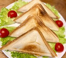 Тост с ветчиной и сыром