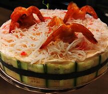 Мясной торт Флагман