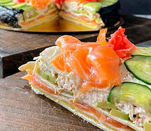 Мясной торт Филадельфия L