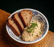 Риет из копчёной скумбрии