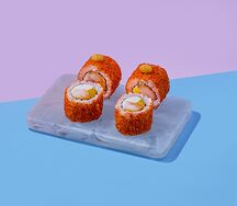 Ролл с курицей и манго 1/2
