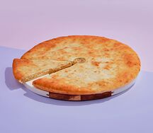 Осетинский пирог 30 см с картофелем и грибами