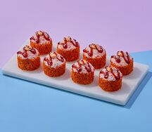 Острый ролл «Краб с шичими»