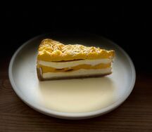 Чизкейк Манго-маракуйя