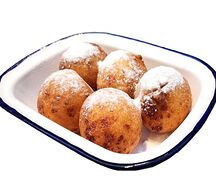 Пончики с пудрой