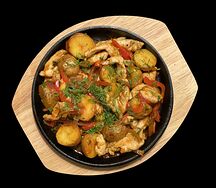 Жаркое с курицей