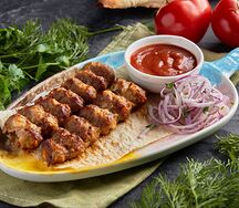 Люля-кебаб из баранины с сыром