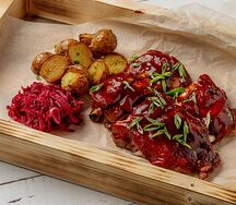 Свиные ребрышки BBQ Style   