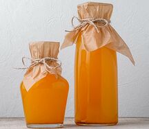 Морс облепиховый собственного приготовления